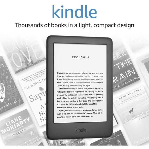 AllNew Kindle  6  8GB  Black, Amazon, Mfr#: AMAB07978J597